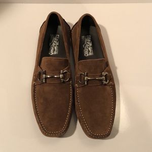 Salvatore Ferragamo Suede Loafers